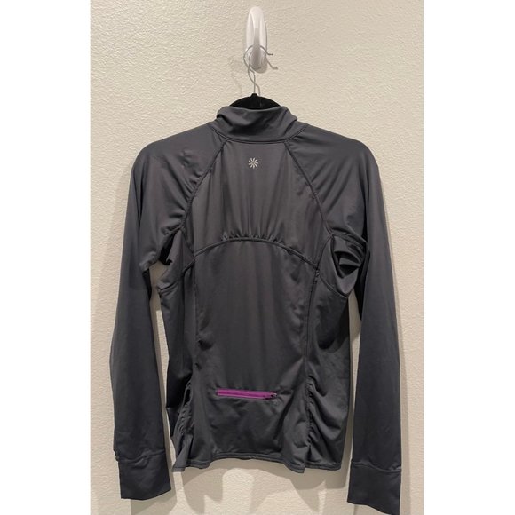 ATHLETA Grey and Purple Quater Zip Jacket - Picture 5 of 5